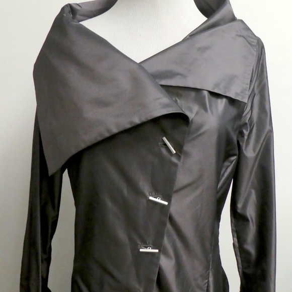 ANETT ROSTEL WIDE COLLAR MAXI DRESS ART WEAR 38 M - Picture 1 of 8